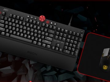 AOC lança novos mouses e teclados para gamers de alto desempenho