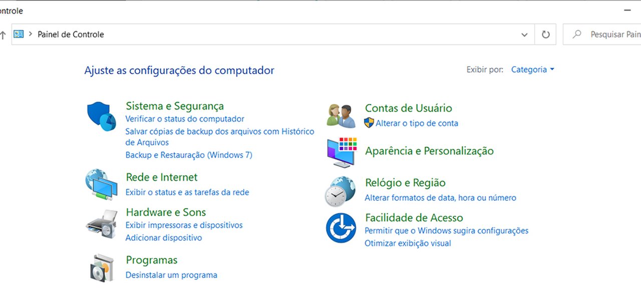Microsoft começa a encerrar funções do Painel de Controle
