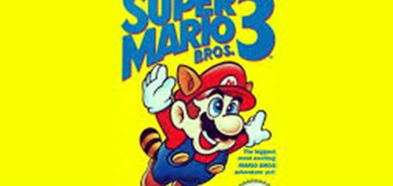 Super Mario Bros. 3 tem cópia rara vendida por R$ 830 mil em leilão