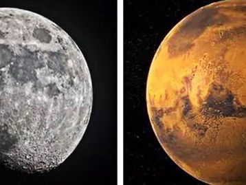 Lua e Marte: veja como observar a conjunção dos astros nesta noite 
