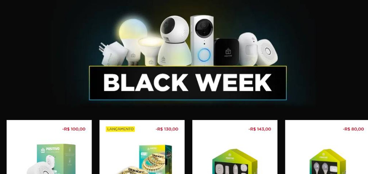 Black Friday: Positivo dá até R$ 1.900 de desconto em produtos