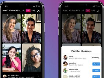Instagram Live Rooms permite adicionar mais pessoas em transmissões