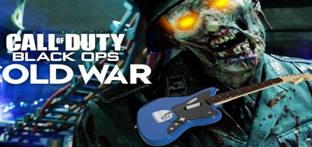 Streamer usa guitarra de Guitar Hero em CoD Black Ops Cold War para matar