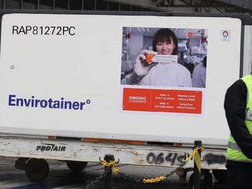 Mais 1 milhão de doses da CoronaVac chegam a SP