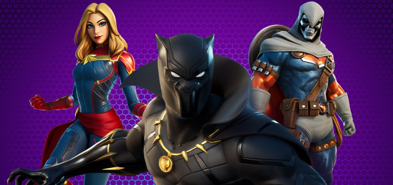 Pantera Negra, Capitã Marvel e Taskmaster chegam em Fortnite