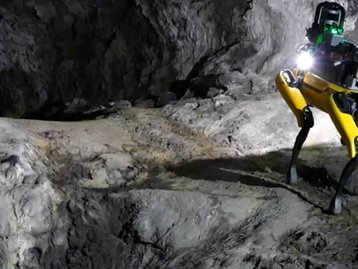 AU-Spot: o robô inteligente que irá explorar as cavernas de Marte