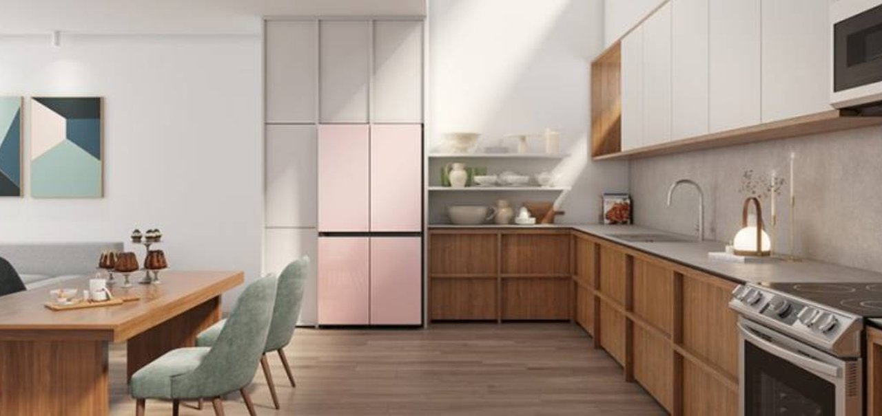 CES 2021: Samsung anuncia novos refrigeradores de 4 portas Bespoke