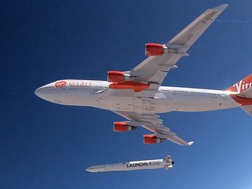 Virgin Orbit marca para domingo o seu primeiro voo aeroespacial