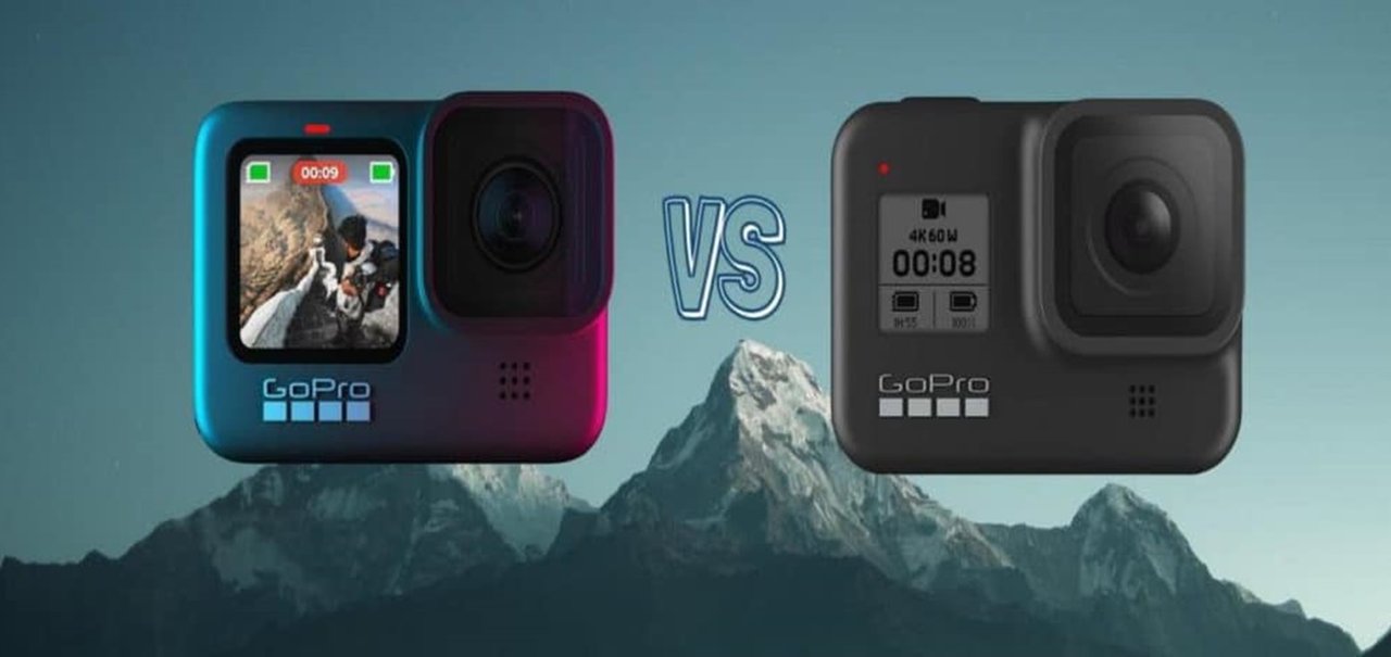 GoPro câmera: o que mudou da Hero 8 para a Hero 9?