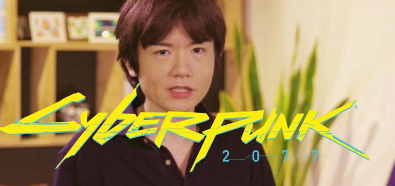 Sakurai, diretor de Smash Bros., detalha experiência com Cyberpunk 2077