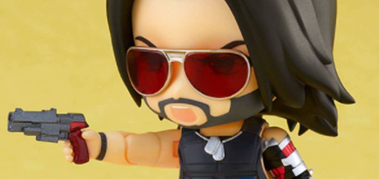 Personagem de Keanu Reeves em Cyberpunk 2077 ganha Nendoroid