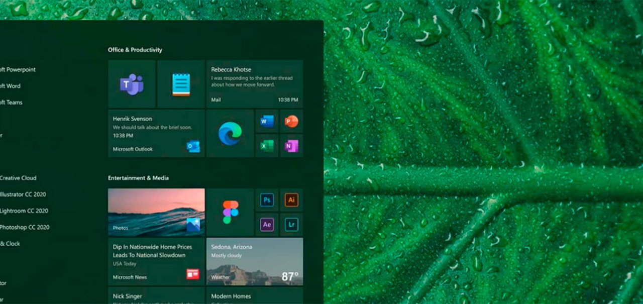 Fluent Design: Windows 10 recebe bordas arredondadas em teste