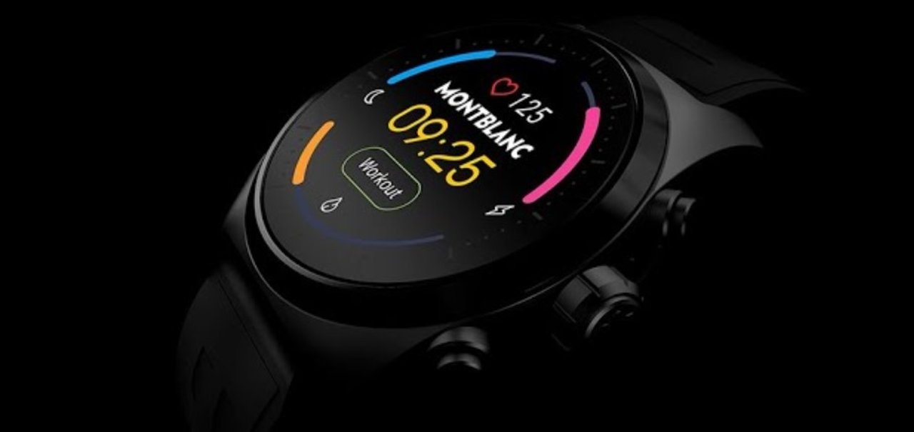 Montblanc lança smartwatch Summit Lite com apps que monitoram saúde