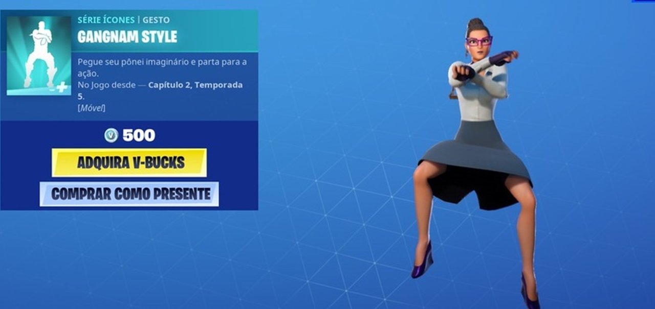 Oppan Gangnam Style! Fortnite recebe dancinha do hit de 2012