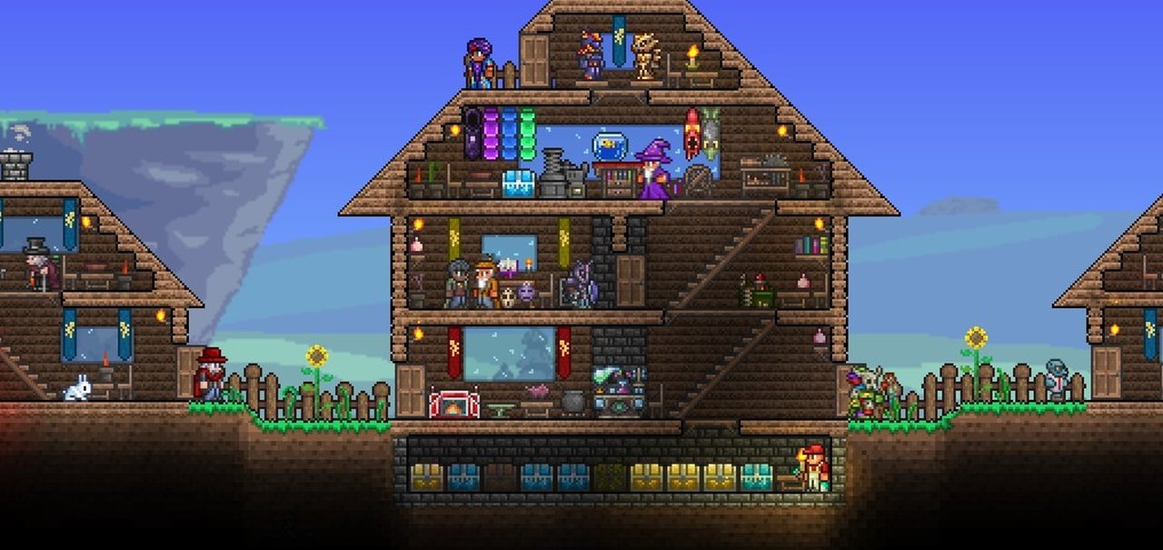 Terraria não será mais lançado para o Google Stadia