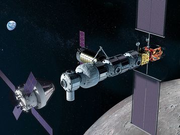 NASA escolhe SpaceX para lançar PPE e HALO da estação Gateway 