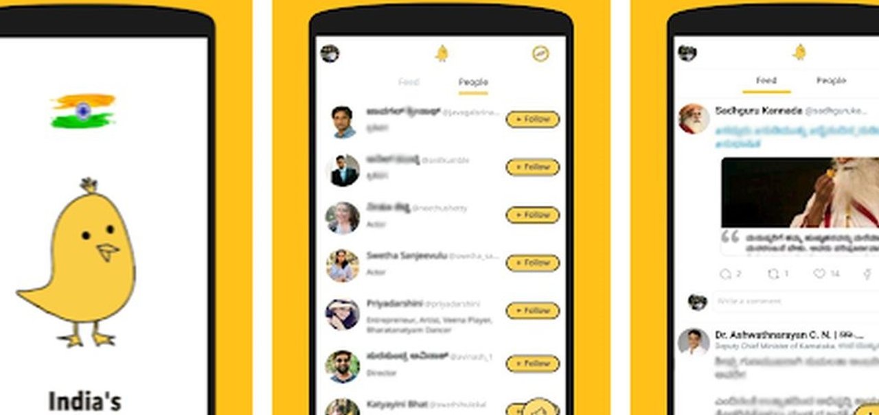 Rede social Koo ganha força como alternativa ao Twitter na Índia