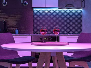 Opções de Smart Fitas LED para uma casa inteligente