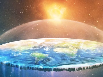 Financiamento coletivo quer enviar um terraplanista para o espaço