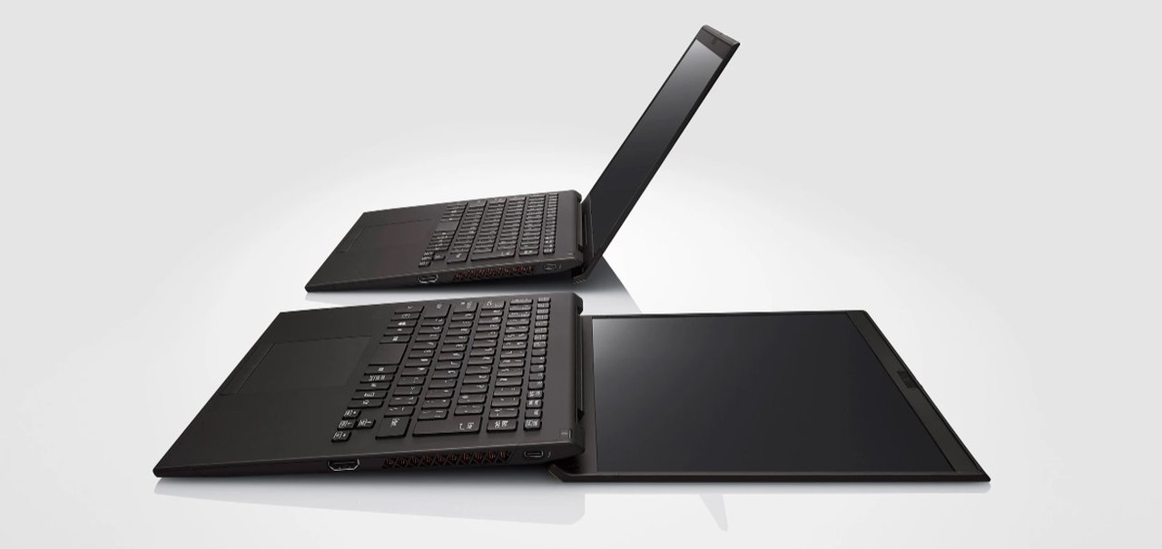 Vaio Z: novo notebook tem corpo modelado em 3D com fibra de carbono