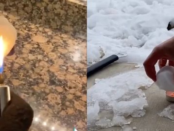 Usuários do TikTok tentam provar que neve é um ‘fenômeno fabricado’