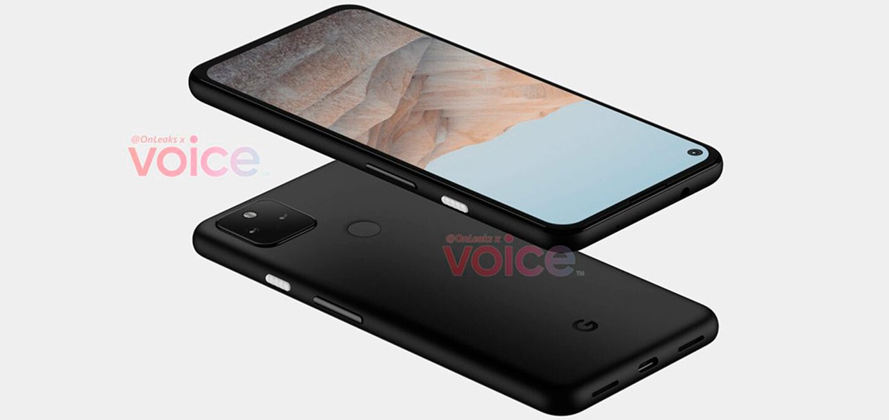 Google Pixel 5a aparece em imagens com design muito familiar