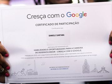 Google abre inscrições para programa de treinamento para mulheres