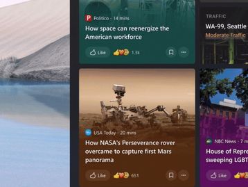 Feed de notícias do Windows 10 agora é mais colorido e chamativo