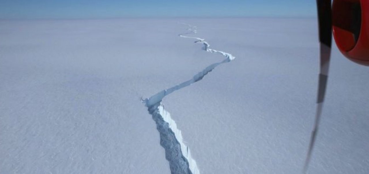 Iceberg do tamanho do Rio de Janeiro se desprendeu da Antártica