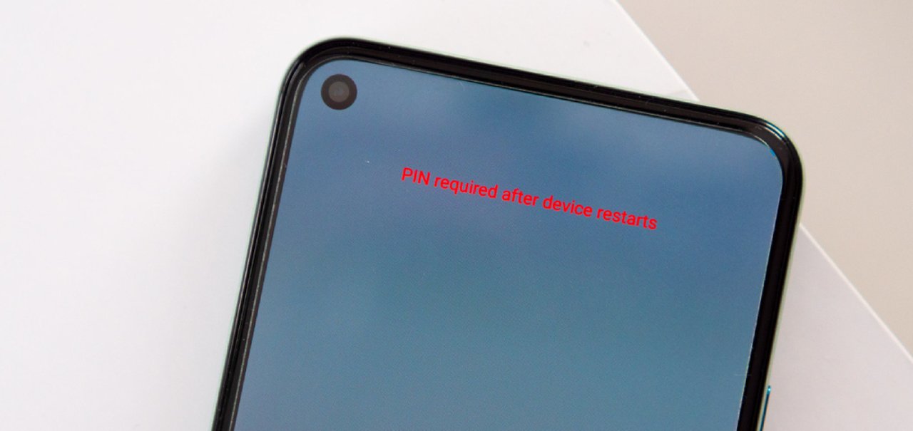 Prévia do Android 12 muda cor do aviso de PIN após ligar o aparelho