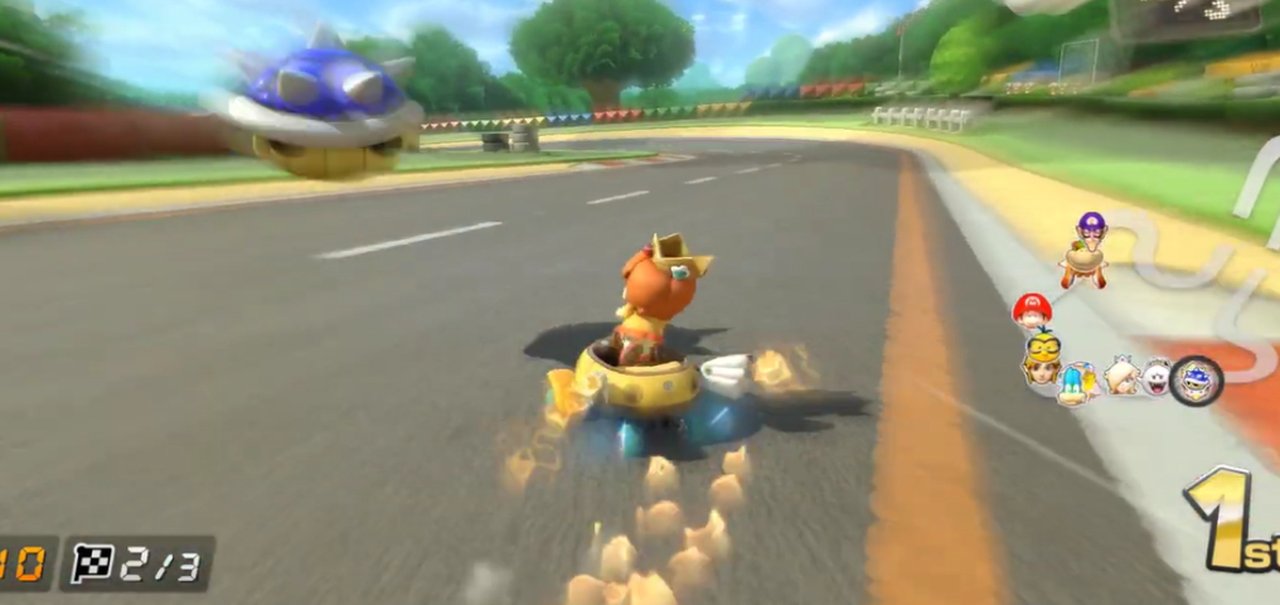 Mario Kart 8: speedrunners criam nova categoria da concha azul