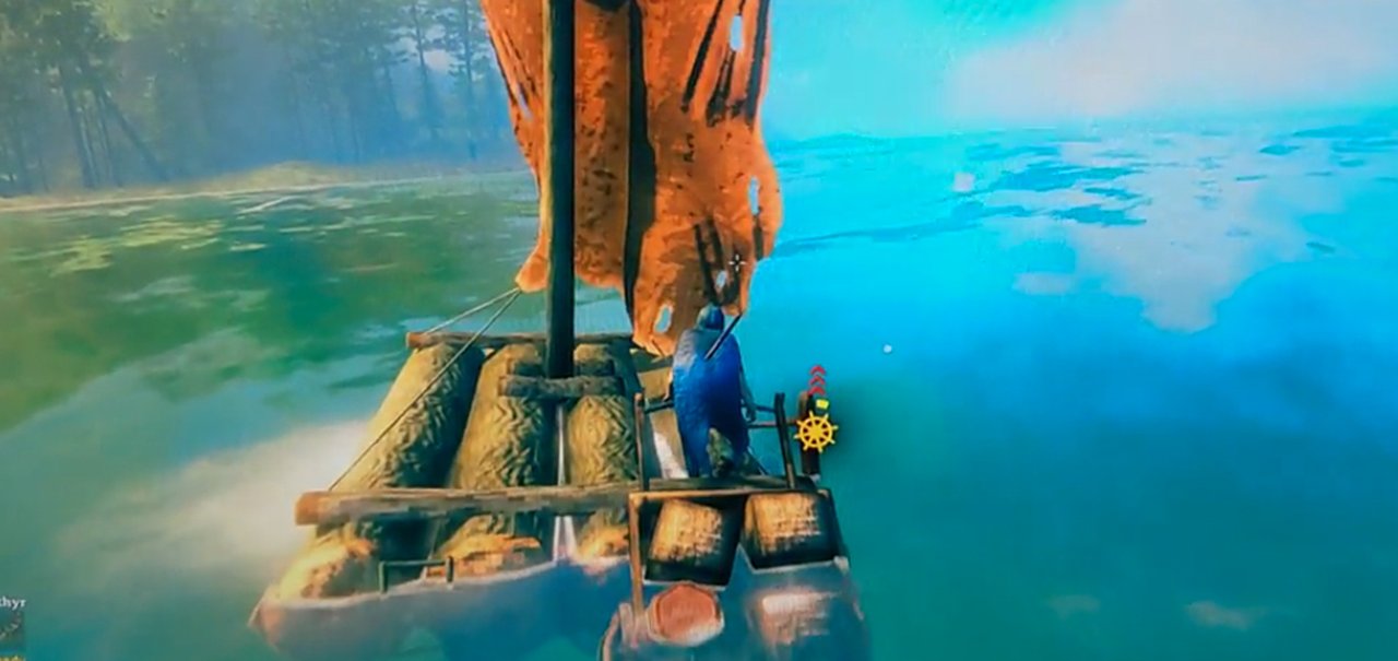 Valheim: jogadores estão transportando recursos de forma inusitada no mar