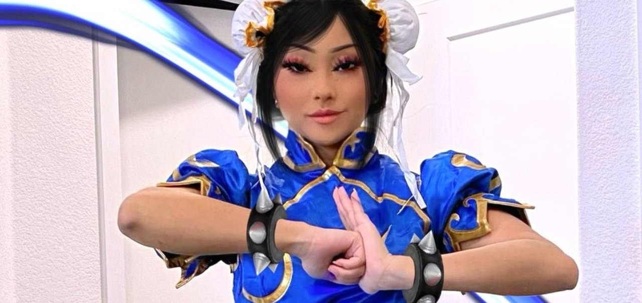 Chun-Li bota para quebrar em cosplay caprichado!