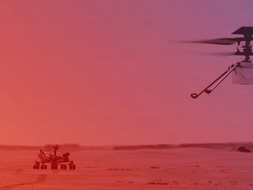Drone da NASA levou pedaço do avião dos irmãos Wright para Marte