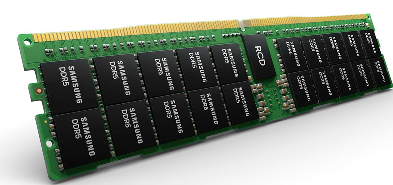 512 GB de RAM em um módulo: Samsung apresenta nova memória DDR5