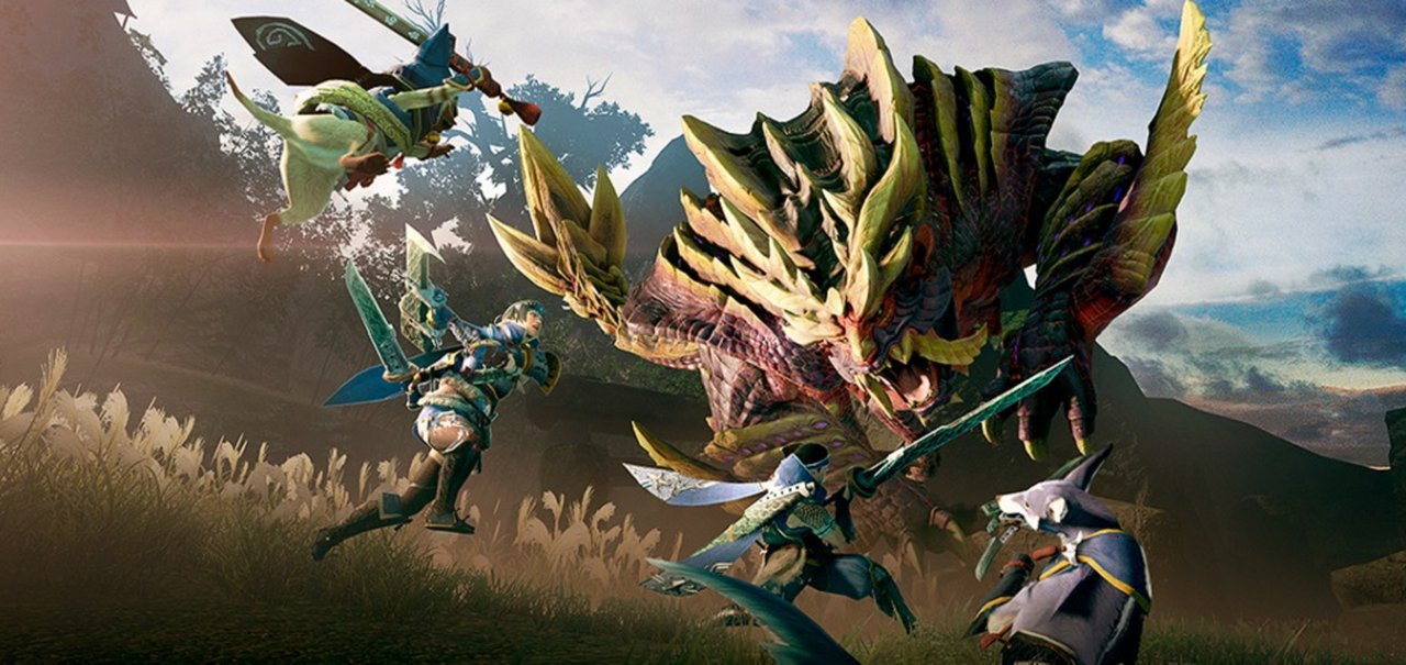 Monster Hunter Rise terá atualização com novos monstros em Abril