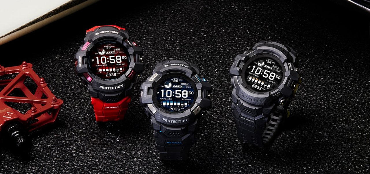 Casio revela o primeiro smartwatch da linha G-Shock com Wear OS