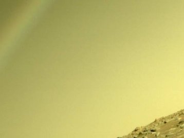 NASA divulga foto de 'arco-íris' em Marte e explica fenômeno