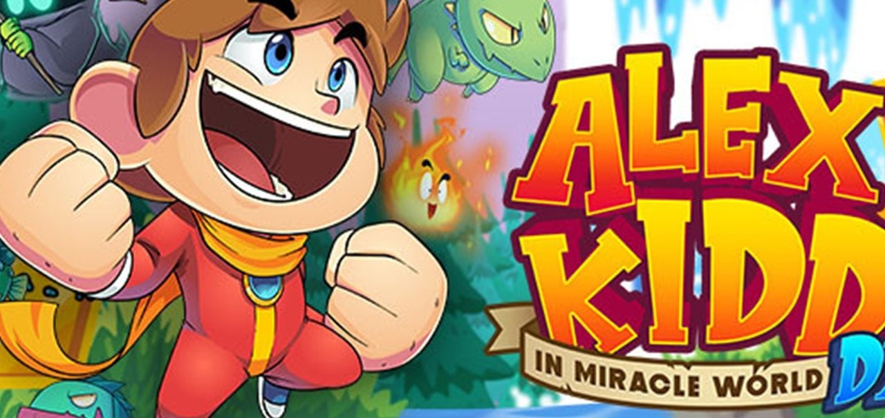 Alex Kidd in Miracle World DX chega em junho e em PT-BR!