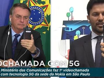 Brasil faz primeira videochamada em '5G de verdade' da América Latina