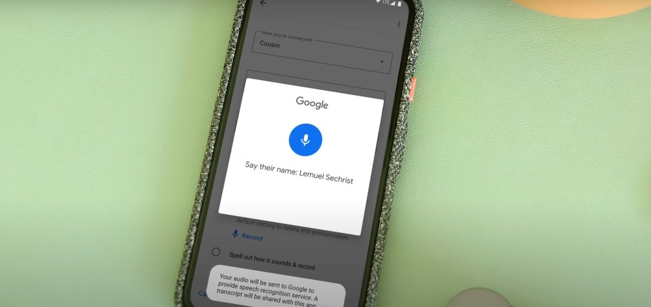 Google Assistente aprende a pronunciar o nome dos seus contatos