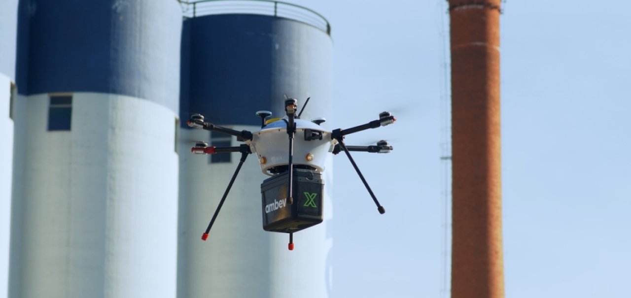 Ambev pretende implementar delivery com drones