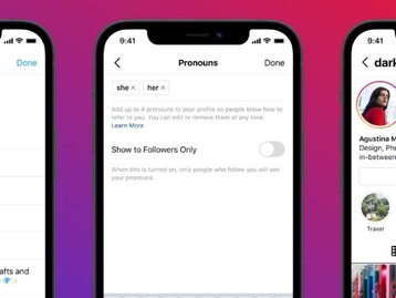 Instagram lança espaço para a exibição de pronomes em perfis