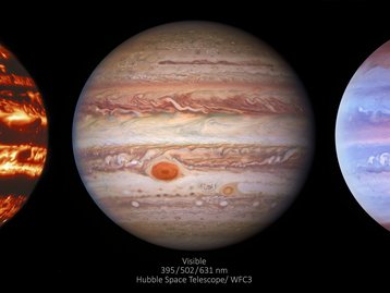 Júpiter: novas imagens incríveis mostram detalhes do planeta