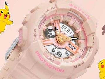 Casio em parceria com Pokémon lança relógio do Pikachu no Brasil