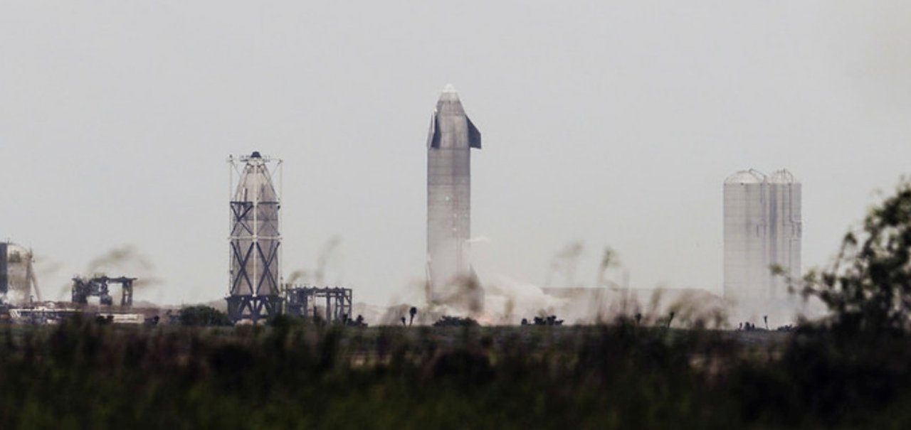 SpaceX divulga vídeo em câmera lenta do teste da Starship SN15