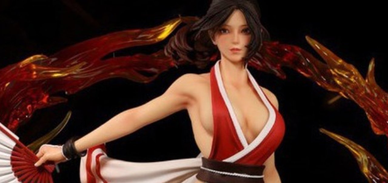 Empresa lança estátua de Mai Shiranui que custa R$ 5 mil