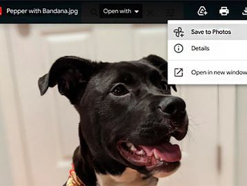 Gmail adiciona atalho para salvar imagens no Google Fotos