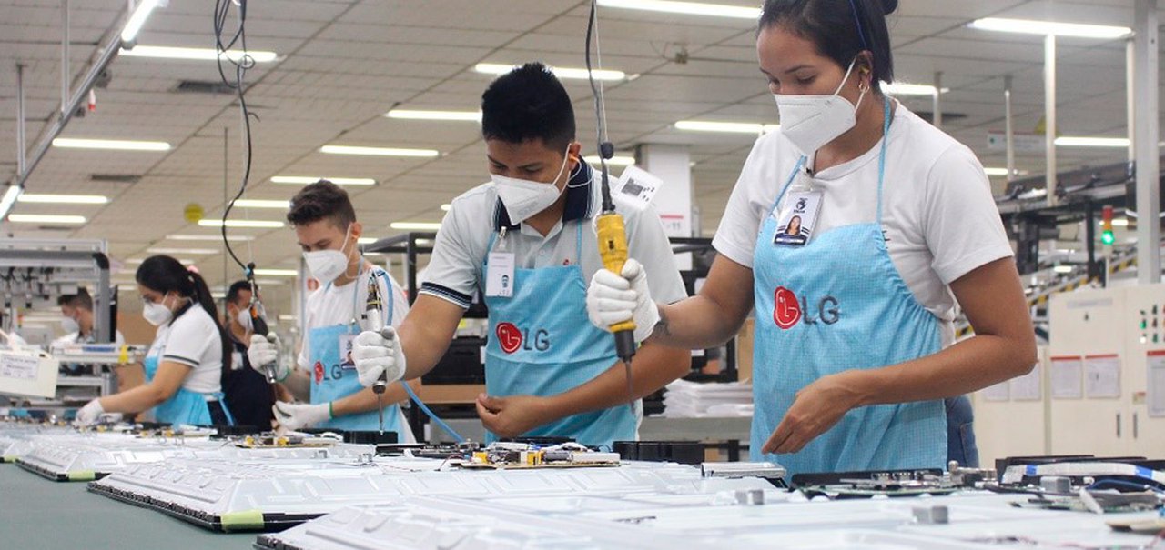 LG expande fábrica em Manaus após saída do mercado de celulares