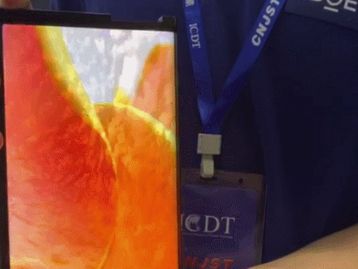 Primeira tela AMOLED flexível e enrolável do mercado é apresentada